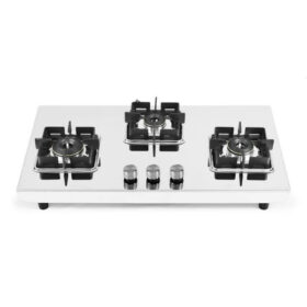 Aliacca Mahabali Pro Stainless Steel Cooktop 3 Burner Manual Ignition – AF-MB-330Z (MIRROR BODY)