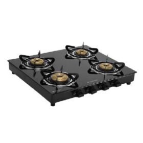 ALIACCA GLANZ PREMIUM GLASS HOB ¾ BURNER – AI-GZ-HT-334/443CV